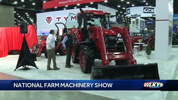 National Farm Machinery Show kicks off at Kentucky Expo Center