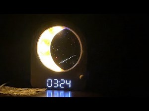 Live: Moonlight Clock | Ambient Time with Chill Aesthetics
