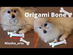 How to make a bone origami |easy origami
