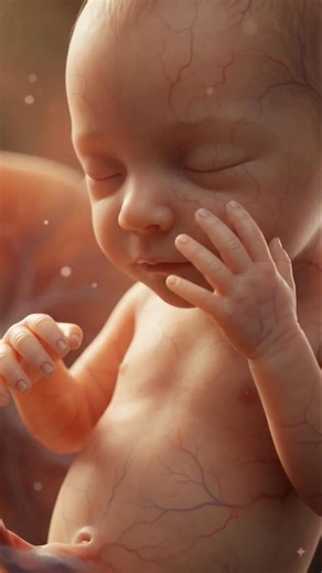 2nd Trimester Healthy Fetus Development | Baby Growth Month 4–6 Inside the Womb