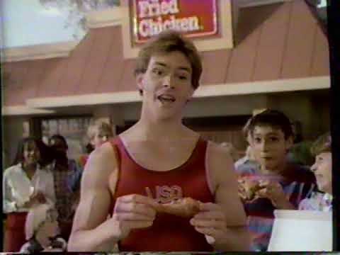 1983 Kentucky Fried Chicken "Kurt Thomas - We do chicken right" TV Commercial