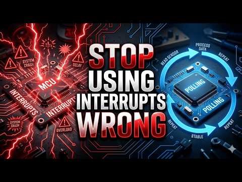 Interrupts vs Polling - What Every Embedded Engineer Must know