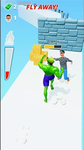 muscle rush hulk level 169 complete #hulk#games #cartoon #gaming #gameplay#muscle #mobilegame#shorts