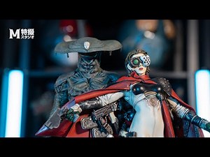 【ゼイラム】1991 ゼイラム第2形態&イリア重装版（海洋堂） Zeiram & Iria