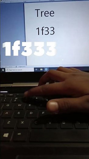 how to make a tree in our computer and laptop #viralvideo #viral #viralshort