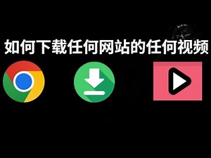 如何在 Google Chrome 下载任何网站的任何视频？