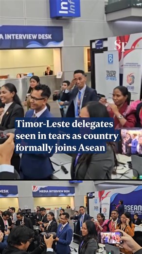 Timor-Leste has become the 11th member of Asean. Link in bio Straits Times #Asean #Timorleste #StraitsTimes Timor-Leste delegates were seen in tears as the country became Asean’s 11th member. It is the first country to join the grouping in 26 years. | Melanesian Women Today