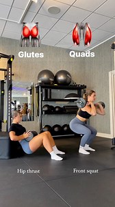 156K views · 195 reactions | Glute vs Quad focused exercises  Side...