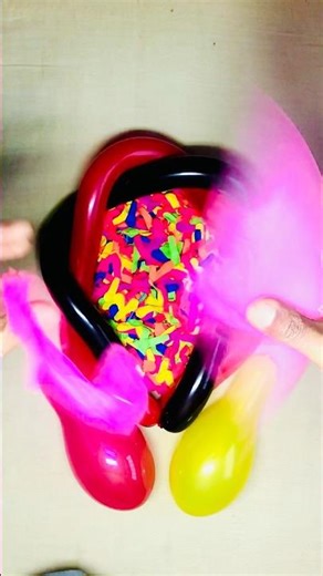 Giant Pink Balloon vs Hand! 😲 (Visual ASMR)