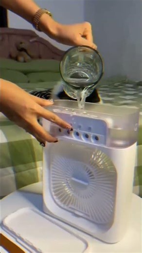 Mini AC cooler. #mini #miniac #minigadgets #minicooler