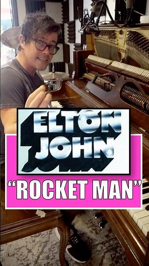 How to Play 'Rocket Man' by Elton John - Easy Piano Tutorial