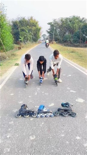 That Mind-Blowing Tricks inInline Skating 😂 #skating#roadskating #trending #tiktok #viralvideo