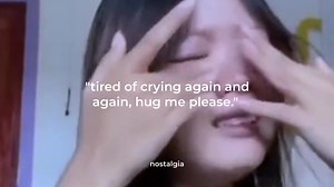 451K views · 15K reactions | "tired of crying again and again, hug me please." | Nostalgia | Facebook