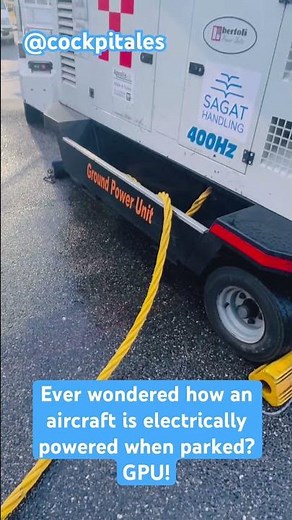 GPU | Ground Power unit | Aircraft ✈️