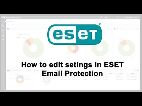 How to edit your email security settings in ESET Security Management Center!