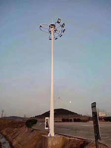 [Hot Item] 18m 25m 30m High Mast Light Pole Football LED Light Stadium Lighting Pole