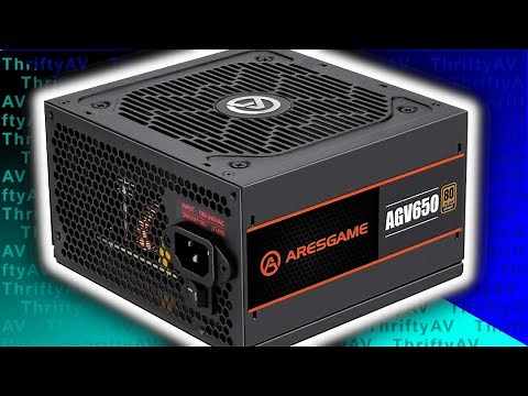 ARESGAME 650W Power Supply! Unboxing & Installation