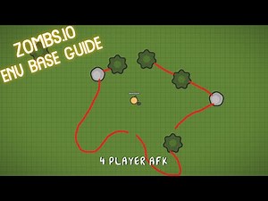 ZOMBS.IO | 4 PLAYER AFK ENV BASE!