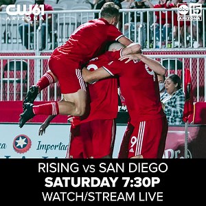 There's no place like home! ⚽️🥅 Watch Phoenix Rising vs. San Diego Loyal LIVE Saturday at 7:30p on CW61 Arizona, over-the-air on Cox Channel 1006, or STREAM it on the ABC15 App! | ABC15 Arizona