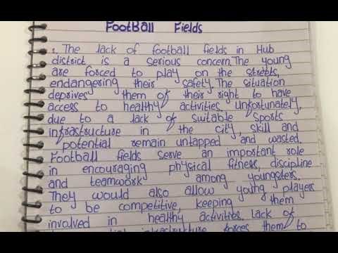 Topic Article: Football Fields