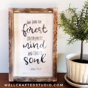 How to Make Sign Art (Without a Cricut) - Well Crafted Studio