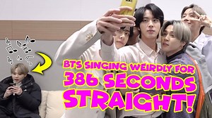 BTS Singing Weirdly For 386 Seconds Straight | MUSIC VIDEO