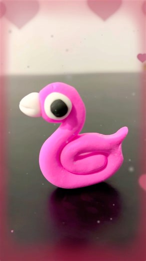 How to make duck with clay🦆 #viral #shorts #diy#clay #trending #tutorial #clayart #superclay #duck