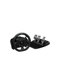 LogitechG G923 Racing Wheel and Pedals TRUEFORCE up to 1000 Hz Force Feedback for PS5, PS4, PC/Mac - Black