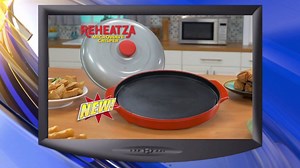 24K views · 52 reactions | Reheatza claims to be perfect for frozen or leftover pizza, grilled cheese, eggs, bacon, fries, mozzarella sticks and more! It heats up to 400 degrees and is capable of browning and searing food. The maker claims the secret is the microwave energized heating pad which converts microwave energy into conductive heat. But Kurt Aaron wants to know, does it really work? For more Does It Really Work? head on over to >>>> www.wnep.com/dirw | WNEP-TV | Facebook