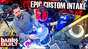 24K views · 660 reactions | Engineering Custom Air Intakes for our Supercharged Diesel ’66 Chevy | Banks Power | Facebook