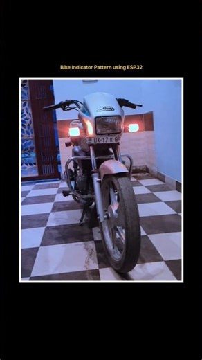 Smart Bike Indicator Pattern #bike #arduino #iot #smart #splendor