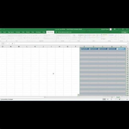 Create tables instantly #exceladvanced #exceltips #exceltrick #exceltips #microsoftoffice
