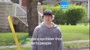 667K views · 2.3K reactions | Tired of people walking on your pristine lawn? Spray on them with this smart sprinkler.  | Digital Trends | Facebook
