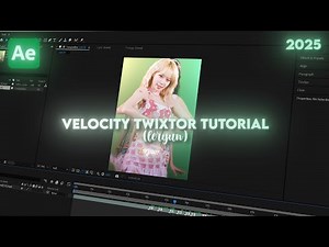 smooth velocity twixtor tutorial || After Effects