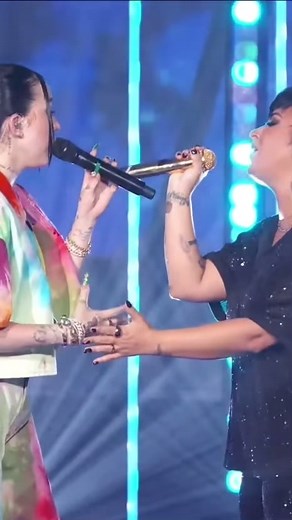 Demi Lovato & Noah Cyrus Singing 'Easy' Together