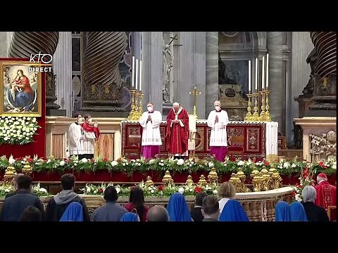Messe de la Pentecôte par le Pape à Rome