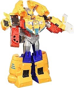 Transformers Toys Cyberverse Spark Armor Ark Power Optimus Prime Action Figure - Combines with Ark Power Vehicle to Power Up - for Kids Ages 6 & Up, 12"