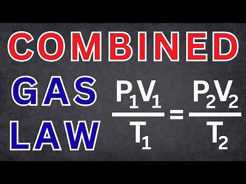 Combined Gas Law CALCULATIONS Explained! EASY FORMULA! | Tadashi Science