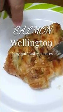 Easy Salmon Wellington Recipe Using Puff Pastry!