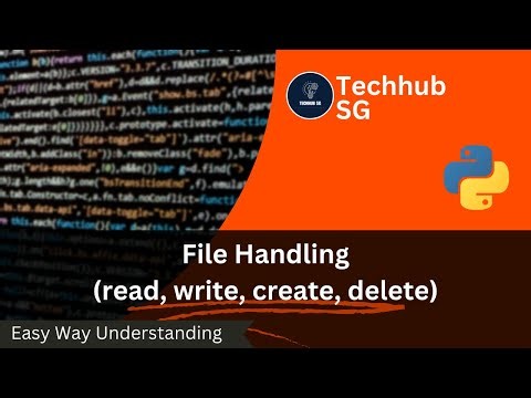 Python File Handling (Read, Write, Create, Delete) Explained | Day 12 - Python for Beginners