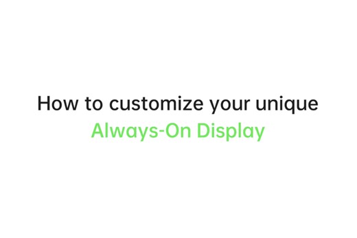 How to Customize a Unique Always-On Display | OPPO India