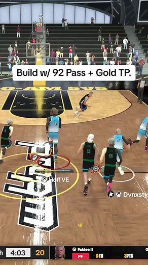 NBA 2K24 Center Build with 92 Pass Accuracy How to Get Open Shots @NBA 2K #nba2k24 #2k24 #2kcommunity #nba2k