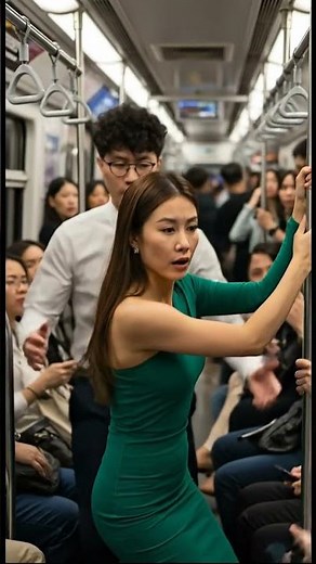 Crowded Subway During Rush Hour Japan #aiart #japan #japanrushhour #subway #tokyo #japanbus #crowded