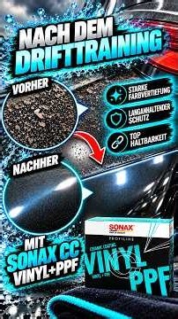 Darum ist eine Lackversiegelung SO wichtig! 😱 Der Unterschied wird sofort sichtbar! Sonax Coating