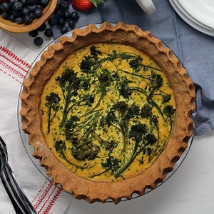 139K views · 179 reactions | Dairy-Free Broccolini "Cheddar" Quiche | Tasty | Facebook