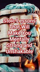 10 Stoic Lessons That Will Make You Mentally Strong and Unshakable | Stoicism philosophy