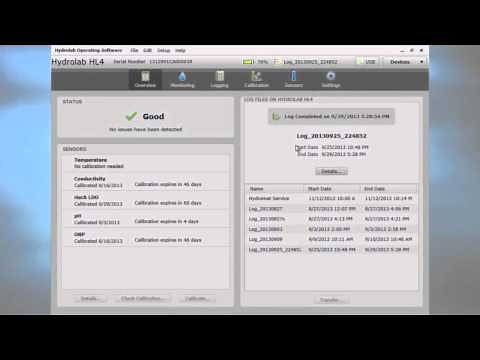 Hydrolab Operating Software - Overview
