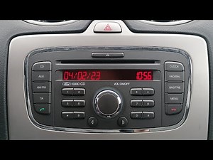 Hoe de Ford Focus 6000 cd autoradio te resetten