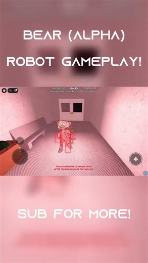BEAR (Alpha) Robot Gameplay! (pls sub) #roblox #bearalpha