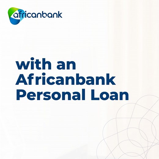 166 reactions · 166 comments | Get up to R350 000 in 5 easy steps and back your future with an African Bank Personal Loan | Africanbank | Facebook